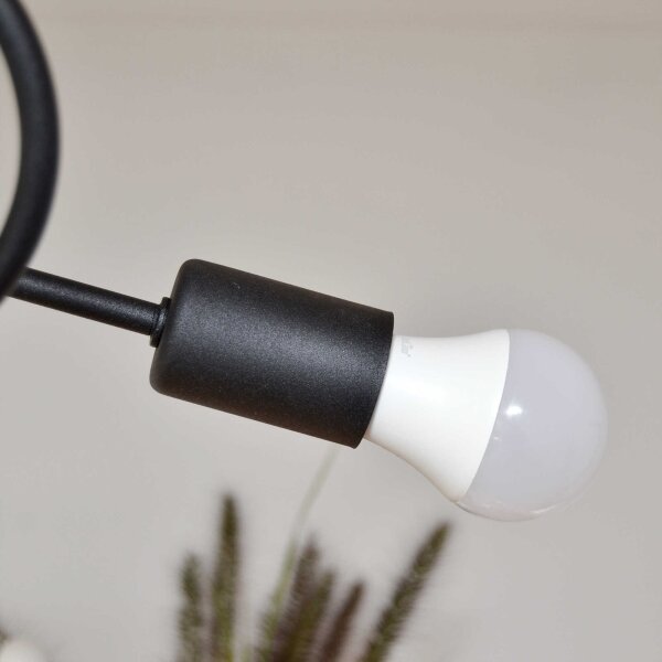 Lustră aplicată OXFORD 4xE27/15W/230V negru/verde
