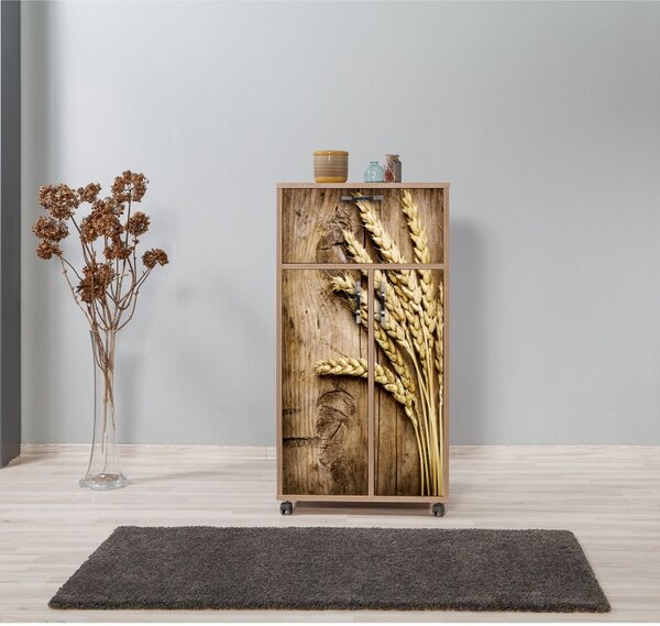 Comoda Model Kiler-735, Stejar sonoma, 60x36x116 cm
