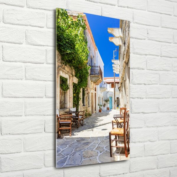 Fotografie imprimată pe sticlă Insula Naxos Grecia