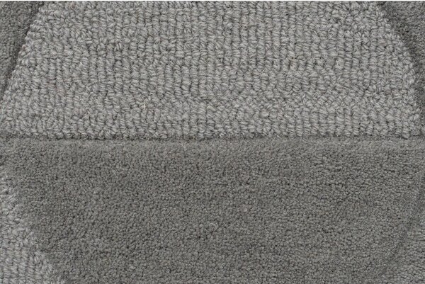 Covor din lână Flair Rugs Gigi, 120x170 cm, gri