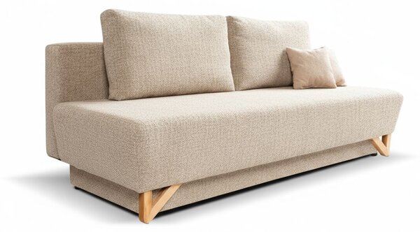 Canapea extensibilă cu piciore scandinave Atlanta