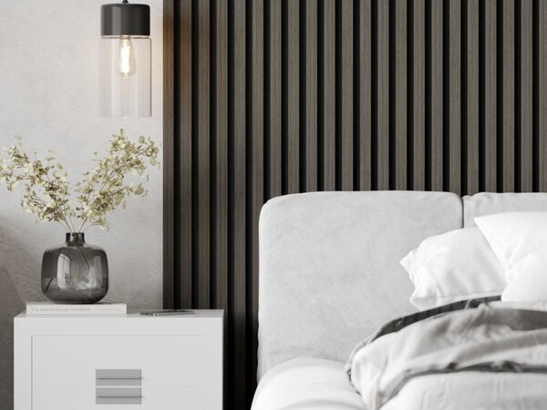 Mexen Lam-F, lamele acustice de perete 275 × 30 cm, suport din fetru 8 mm, furnir tehnic, stejar onix, S105-275307-3015-010