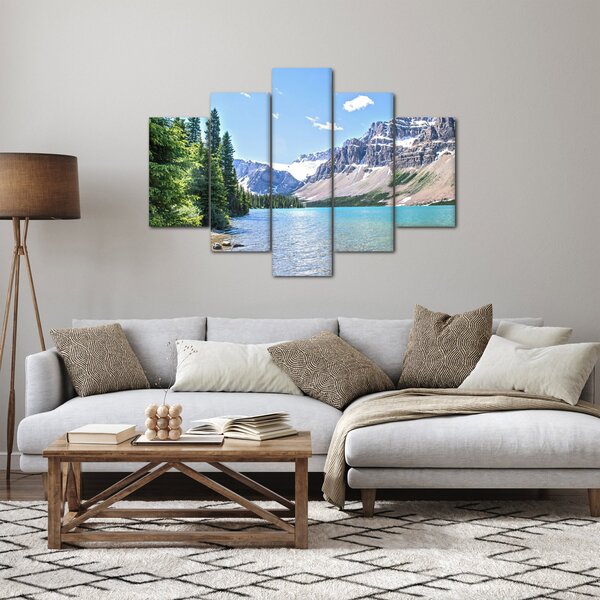 Tablou - Lac Alpin (150x105 cm)