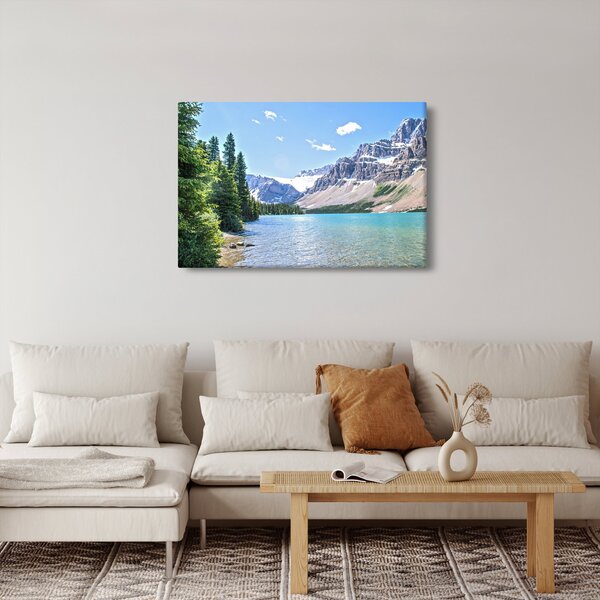 Tablou - Lac Alpin (90x60 cm)