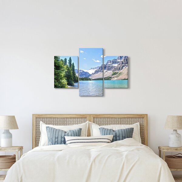 Tablou - Lac Alpin (90x60 cm)