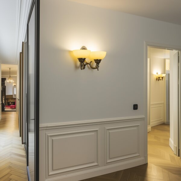 Lampă de perete Brilagi CLASSIC 2xE27/60W/230V alamă