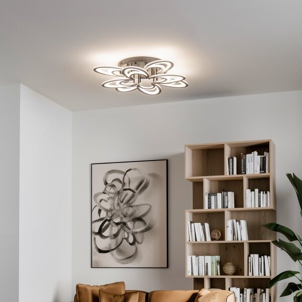 Lustră LED dimabilă aplicată Brilagi TWIST LED/125W/230V 3000-6500K + telecomandă