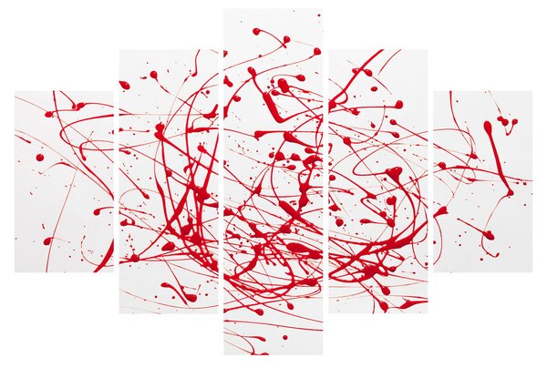 Tablou - Tehnica de picurare (150x105 cm)