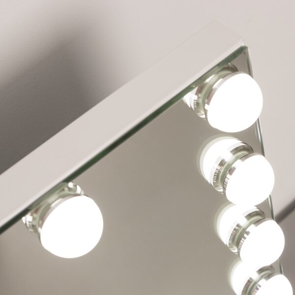 Oglindă LED dimabilă pentru machiaj Brilagi HOLLYWOOD LED/15W/230V 3000/4000/6500K