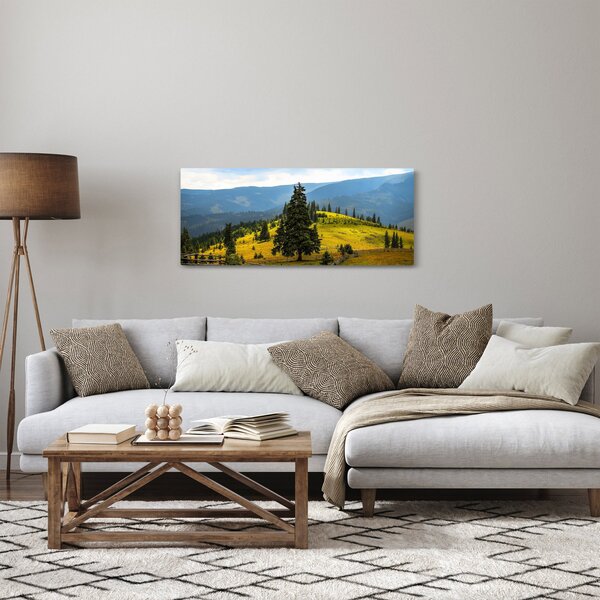 Tablou - Lunca de munte (120x50 cm)