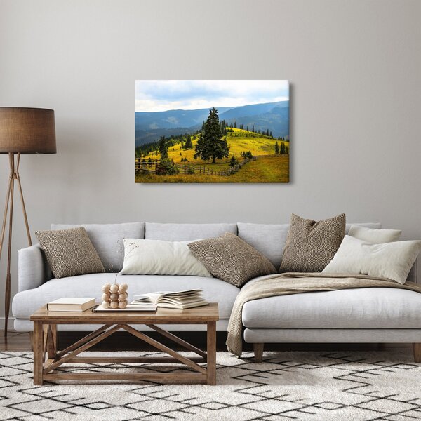 Tablou - Lunca de munte (90x60 cm)