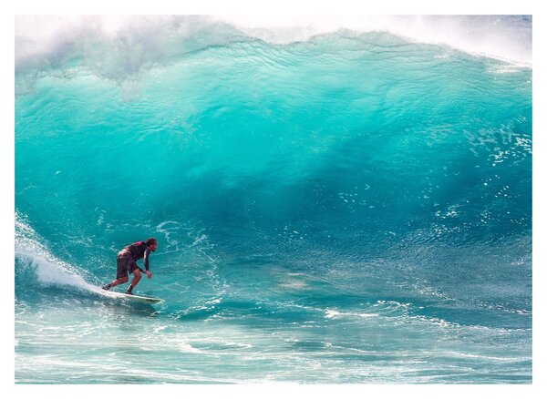 Tablou - Surfer în valuri (70x50 cm)