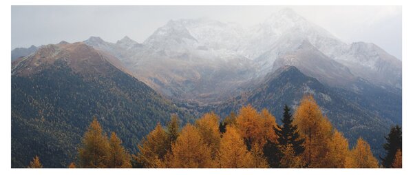 Tablou - Crestele munților (120x50 cm)