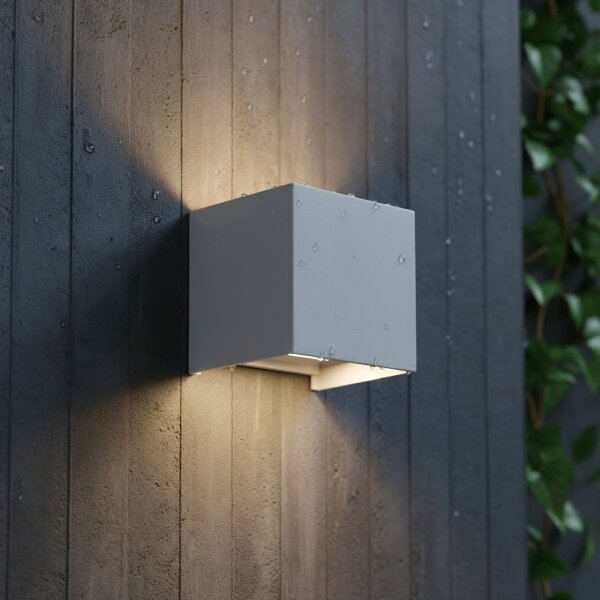 Aplică LED de exterior Ideal Lux ATOM LED/12W/230V IP54 alb