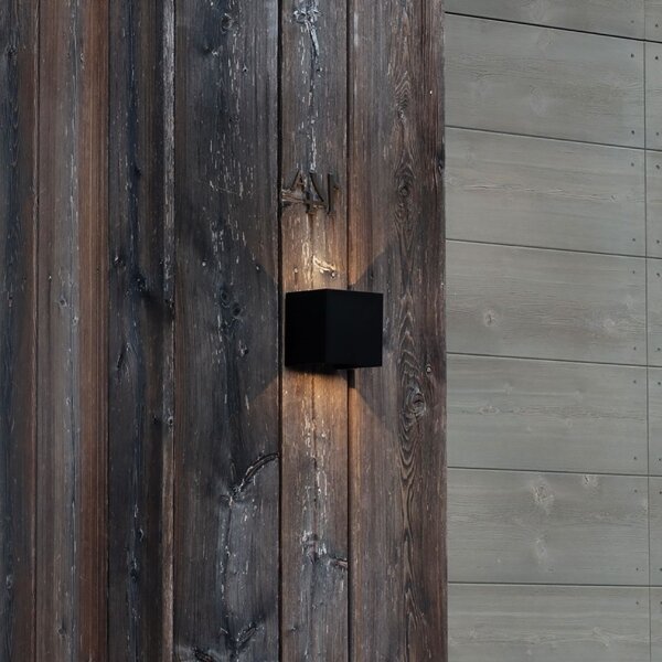 Aplică LED de exterior Ideal Lux ATOM LED/12W/230V IP54 negru