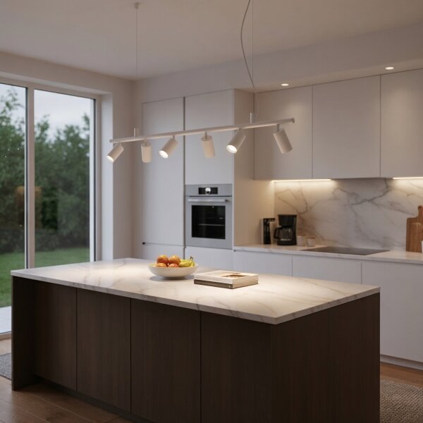 Lustră LED pe cablu Ideal Lux DYNAMITE 6xGU10/7W/230V CRI 90 alb