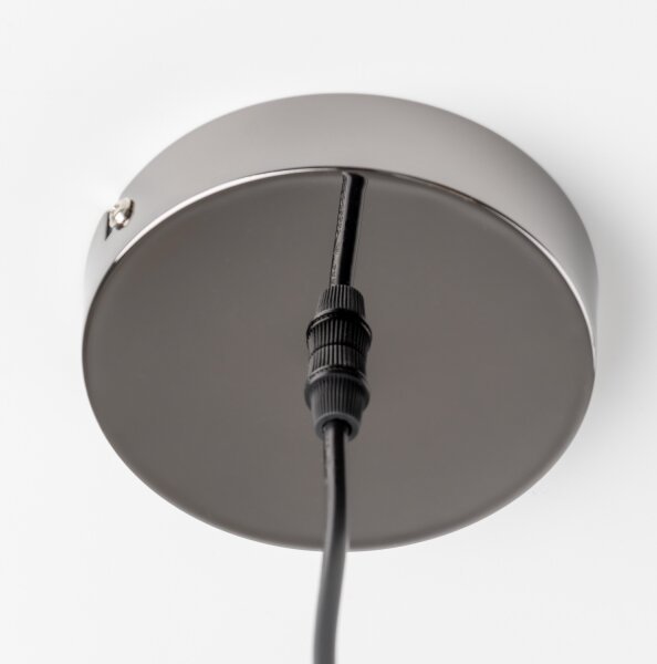 Brilagi - Lustră LED suspendată pe cablu MILLA 6xG9/3W/230V negru cromat/auriu