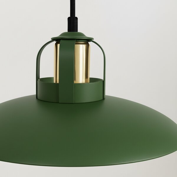 Lustră pe cablu Brilagi FLAMENGO 2xE27/60W/230V verde