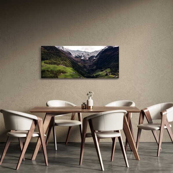 Tablou - Valea la poalele munților (120x50 cm)
