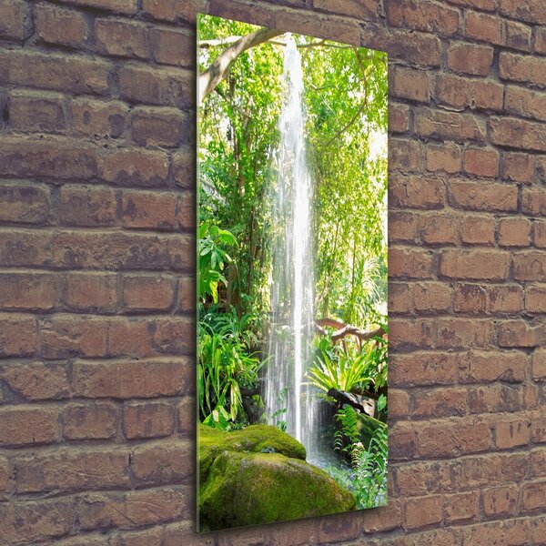 Imagine de sticlă Cascada din junglă