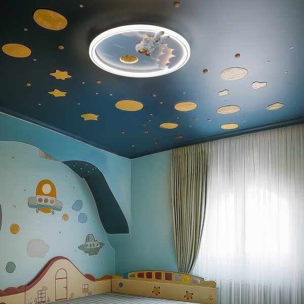 Brilagi - Plafonieră LED reglabilă pentru copii LED/42W/230V 3000/5700K astronaut