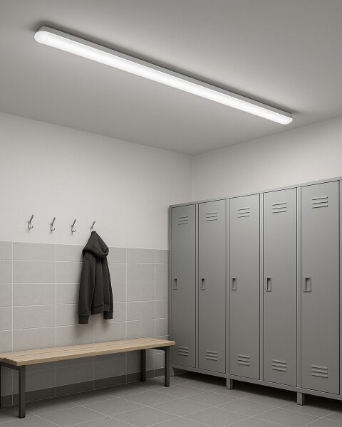 Corp de iluminat LED tip tub, tehnic, 48W, 230V, 4200K, 150 cm, IP65