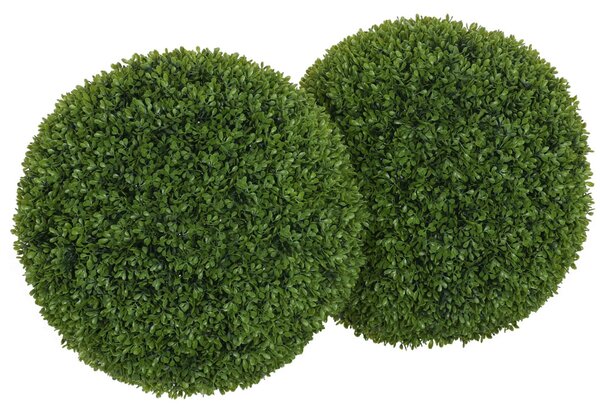Set de plante artificiale, 2 bucăți buxus, 40cm înălțime