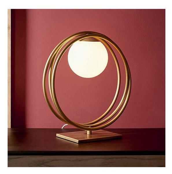 Endon 92491 - Lampă de masă EMILIO, 1xG9/3W/230V, aurie/albă