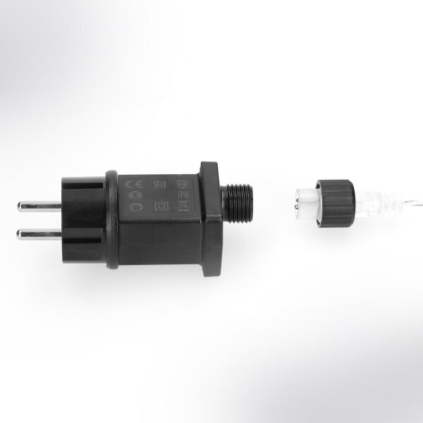 Brilagi - Ghirlandă LED pentru exterior, 150 LED, 5 m, IP44, alb rece, efect de artificii
