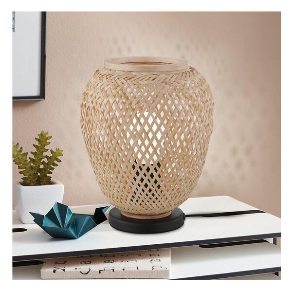 Eglo 55699 - Lampă de masă Dembleby 1xE27/40W/230V bej