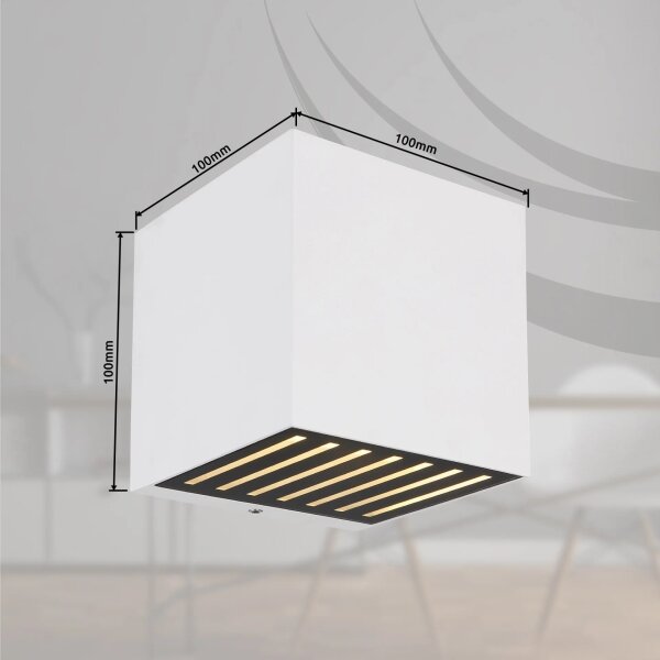 Globo 34156W - Aplică de perete LED pentru exterior ILLI LED/6W/230V IP54 albă