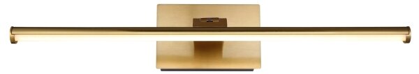Globo 78061M - Lampă LED reîncărcabilă pentru tablouri JAIME, 3,5W/5V, 40 cm, 3600 mAh, alamă