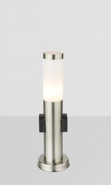 Globo 3158K - Lampă de exterior BOSTON cu 2 prize, 1xE27/23W/230V, IP44