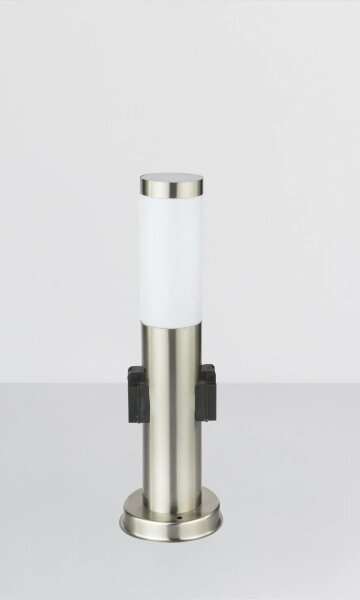 Globo 3158K - Lampă de exterior BOSTON cu 2 prize, 1xE27/23W/230V, IP44