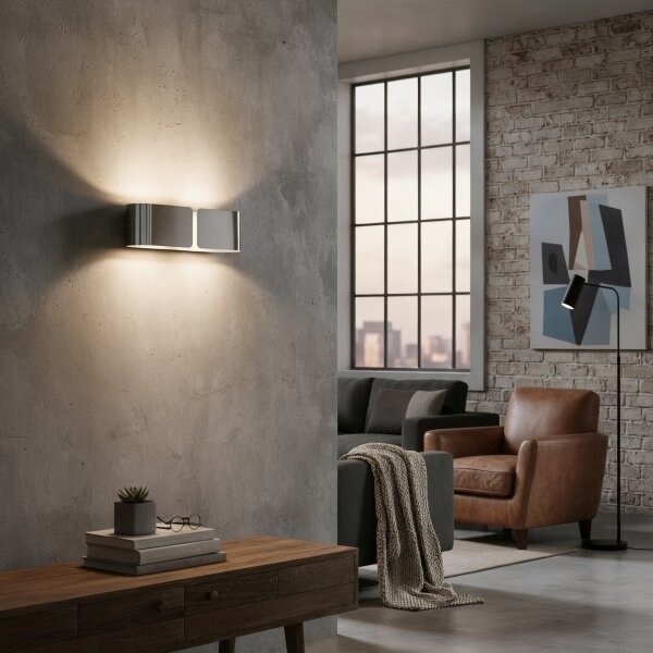 Ideal lux - Corp de iluminat perete 2xE27/60W/230V