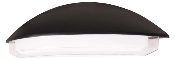 Aplica de perete pentru exterior ALABAMA, LED, 12W, 230V, IP54, neagră