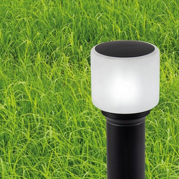 Lampă de exterior MADRID, 1 x E27, 12 W, 230 V, 40 cm, IP44, neagră