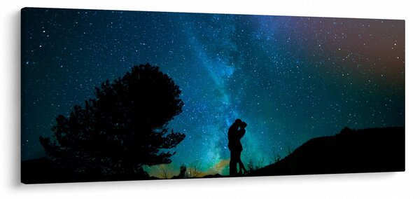 Tablou - Întâlnire sub stele (120x50 cm)