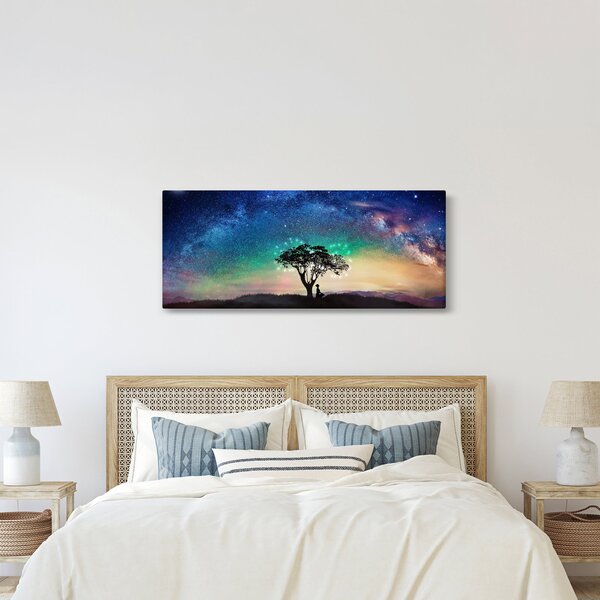 Tablou - Relaxare sub stele (120x50 cm)