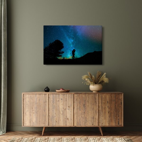 Tablou - Întâlnire sub stele (90x60 cm)