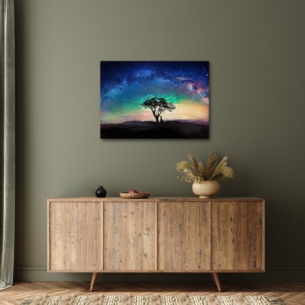 Tablou - Relaxare sub stele (70x50 cm)