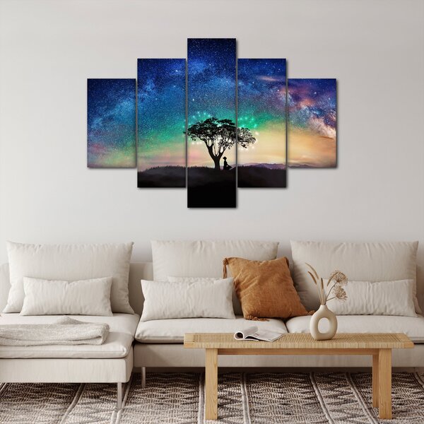 Tablou - Relaxare sub stele (150x105 cm)