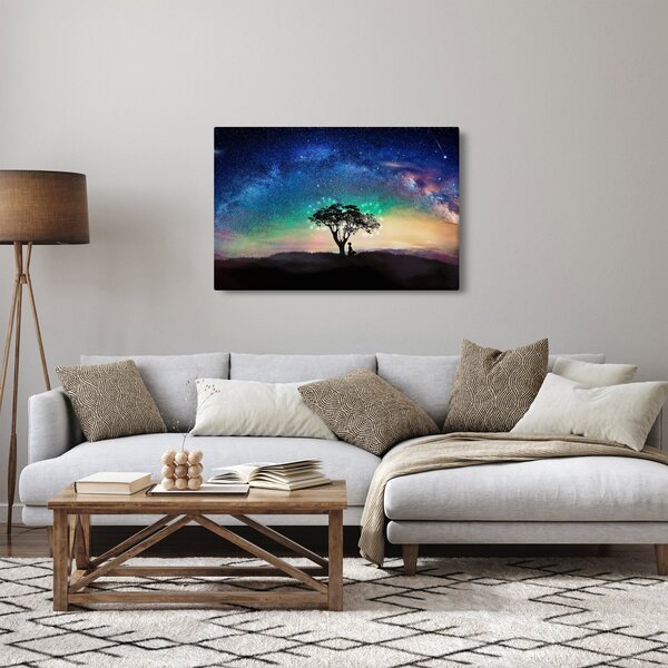 Tablou - Relaxare sub stele (90x60 cm)