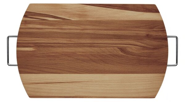 Tocator cu manere 40x25cm, lemn, Woody