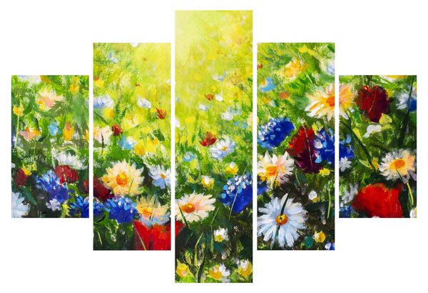 Tablou - Flori sălbatice (150x105 cm)