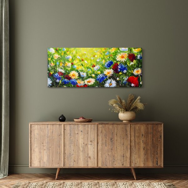 Tablou - Flori sălbatice (120x50 cm)