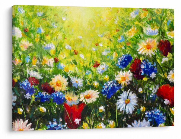 Tablou - Flori sălbatice (70x50 cm)