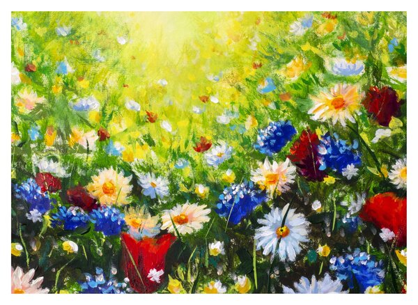 Tablou - Flori sălbatice (70x50 cm)