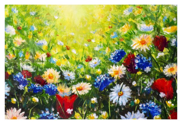 Tablou - Flori sălbatice (90x60 cm)