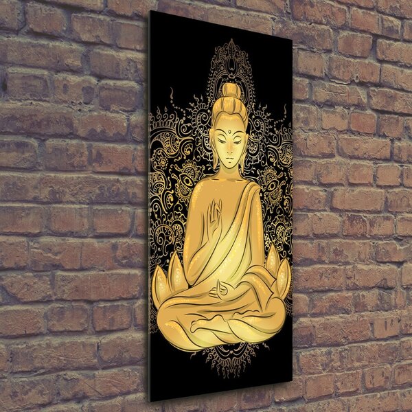 Tablou pe pe sticlă Buddha Mandala